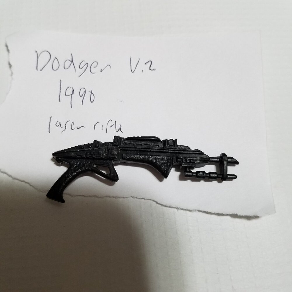 Dodger Laser Rifle Accessory G.I. Joe Cobra 1990 V2 Hasbro Vintage Action Figure